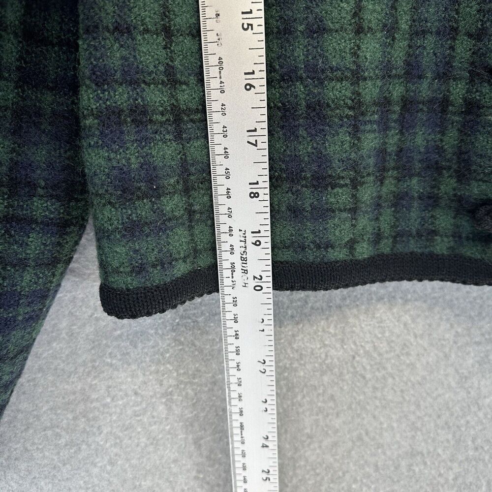 Lands End Womens Knit Sweater Size 10 Regular 100% Wool Button Up Long Sleeve - Picture 5 of 9